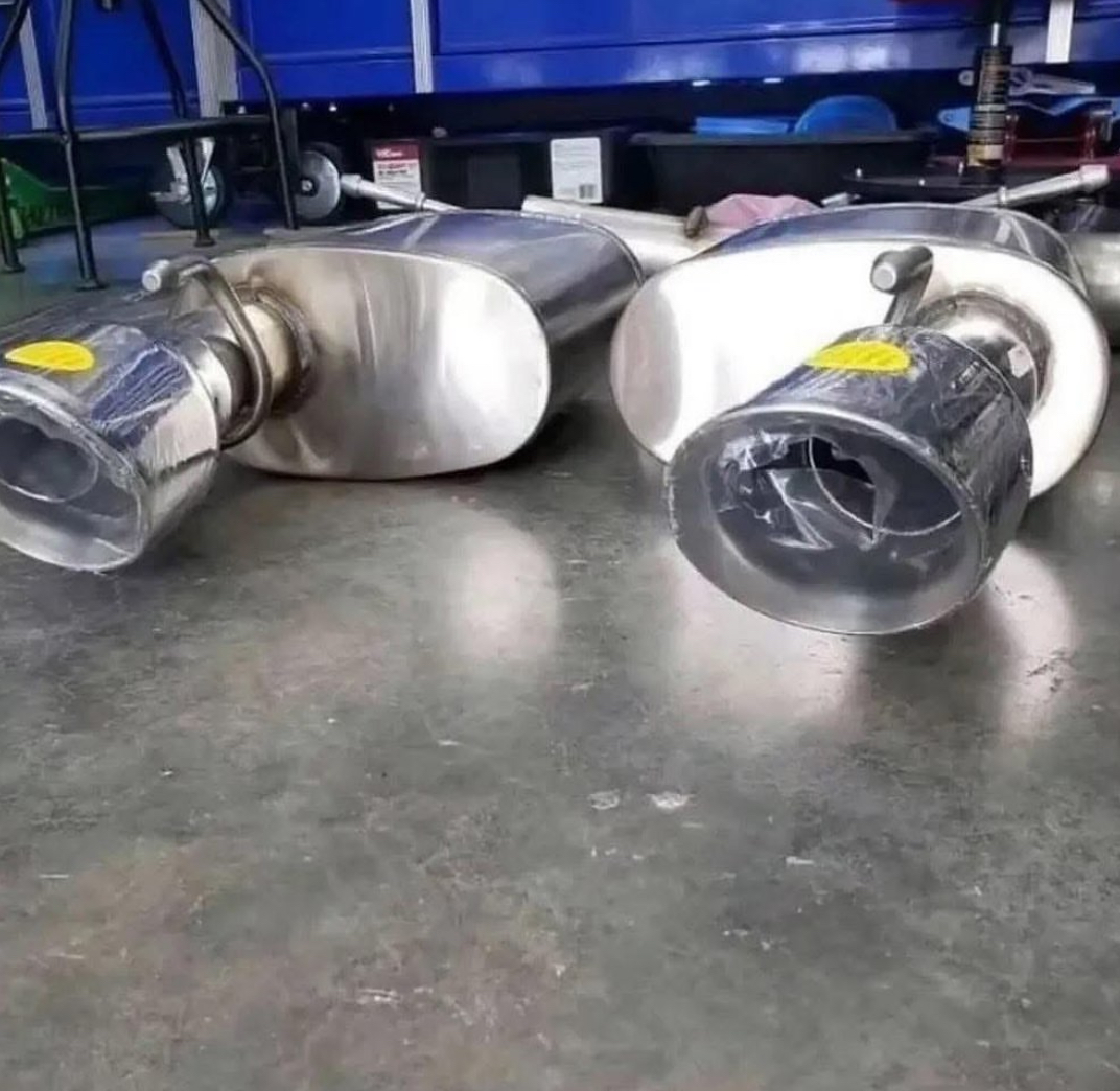 Dodge Charger SRT8 / Chrysler 300C SRT8 Cat-Back Exhaust System - Performance Stainless Steel - 6.1L 6.4L - 2005-2014