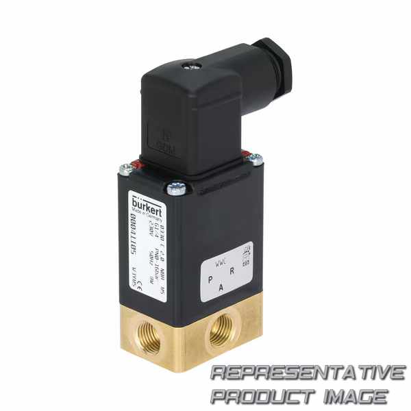 3-Way Solenoid Valve (Brass) 42329