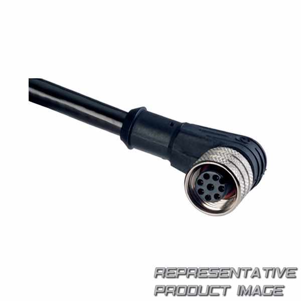 M/P74582/5 8-Pin Right-Angle Cable Assembly 5m